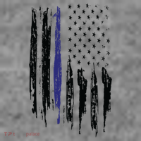 Police Thin Blue Line Flag Gift Crewneck Meaningful Gift Mens Toddler Hoodie thumb 2