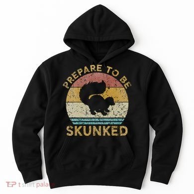 Prepare To Be Skunked Cribbage Lovers Vintage Cribbage Game Hoodie