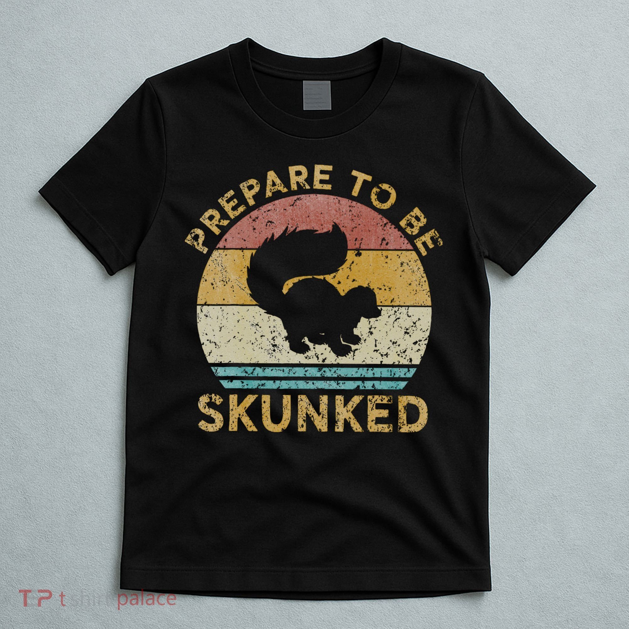 Prepare To Be Skunked Cribbage Lovers Vintage Cribbage Game T-Shirt