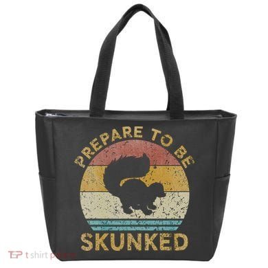 Prepare To Be Skunked Cribbage Lovers Vintage Cribbage Game Tote Bag