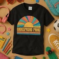 Proud To Be Panic Personalized Name Widespread Limited Kids T-Shirt thumb 3