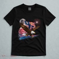 Patriotic Trump Bald Eagle American Pride Usa Flag July 4th T-Shirt thumb 5