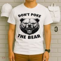Poke The Bear Funny Bear Gifts For Women Bear Lover T-Shirt thumb 6