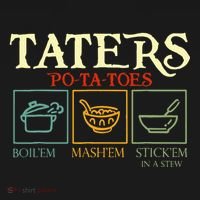 Potatoes Taters Boil Em Stick Em In A Stew Baby Bodysuit thumb 2