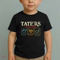 Potatoes Taters Boil Em Stick Em In A Stew Toddler T-Shirt thumb 2