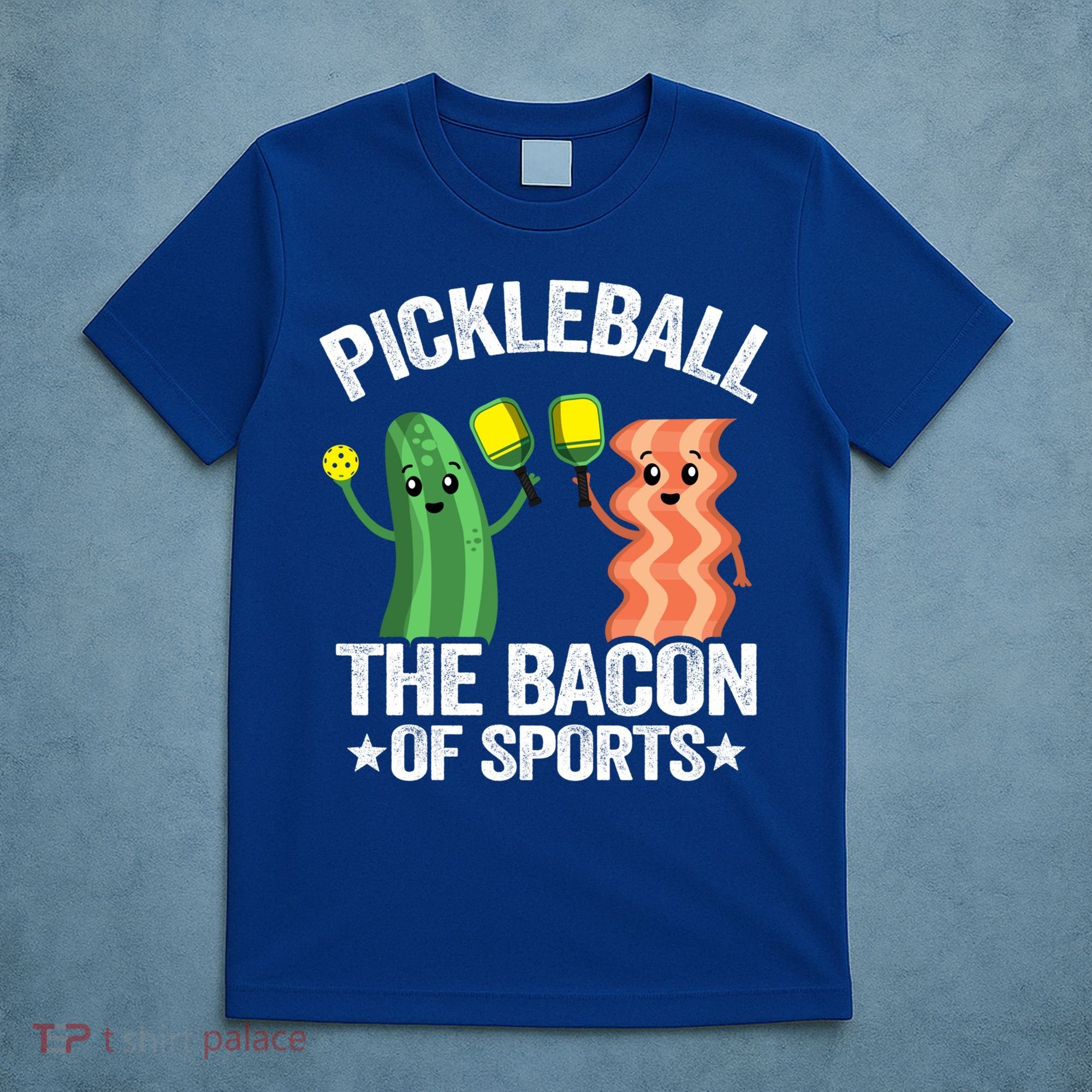 Pickleball The Bacon Of Sports Vintage Pickle Ball Gift T-Shirt