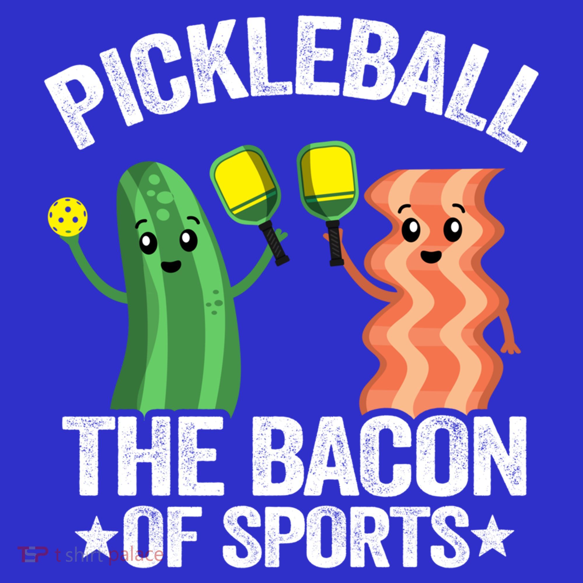 Pickleball The Bacon Of Sports Vintage Pickle Ball Gift T-Shirt