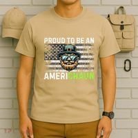 Proud To Be An Americhaun Irish American Leprechaun Funny T-Shirt thumb 6