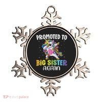 Promoted To Big Sister Again Sister Unicorn Ornament thumb 0