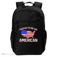 Proud To Be An American Backpack thumb 0