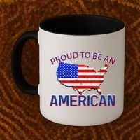 Proud To Be An American Coffee Mug thumb 2