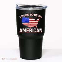 Proud To Be An American Tumbler thumb 0