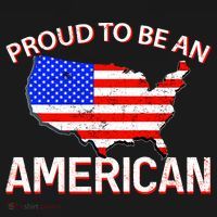 Proud To Be An American Ornament thumb 1