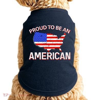 Proud To Be An American Doggie Tank