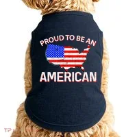 Proud To Be An American Doggie Tank thumb 0