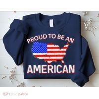 Proud To Be An American Sweatshirt thumb 2