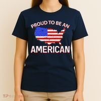 Proud To Be An American T-Shirt thumb 4