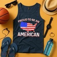 Proud To Be An American Tank Top thumb 4