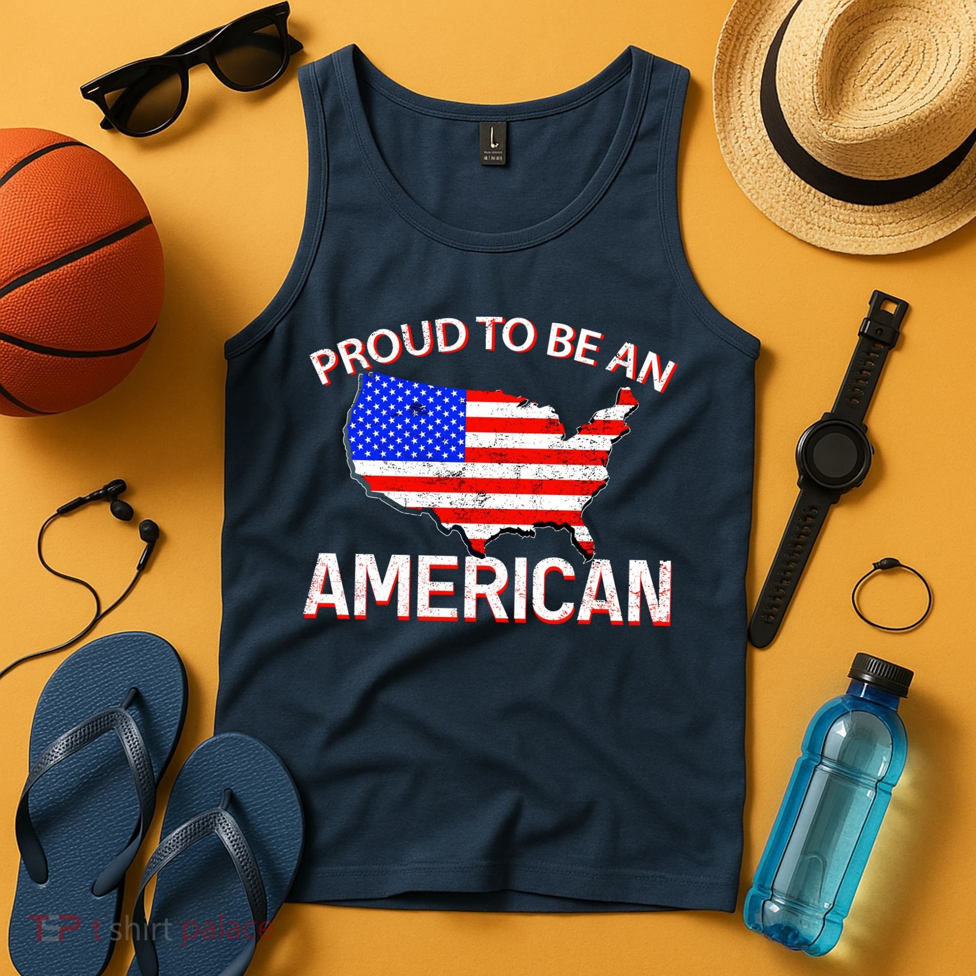 Proud To Be An American Tank Top