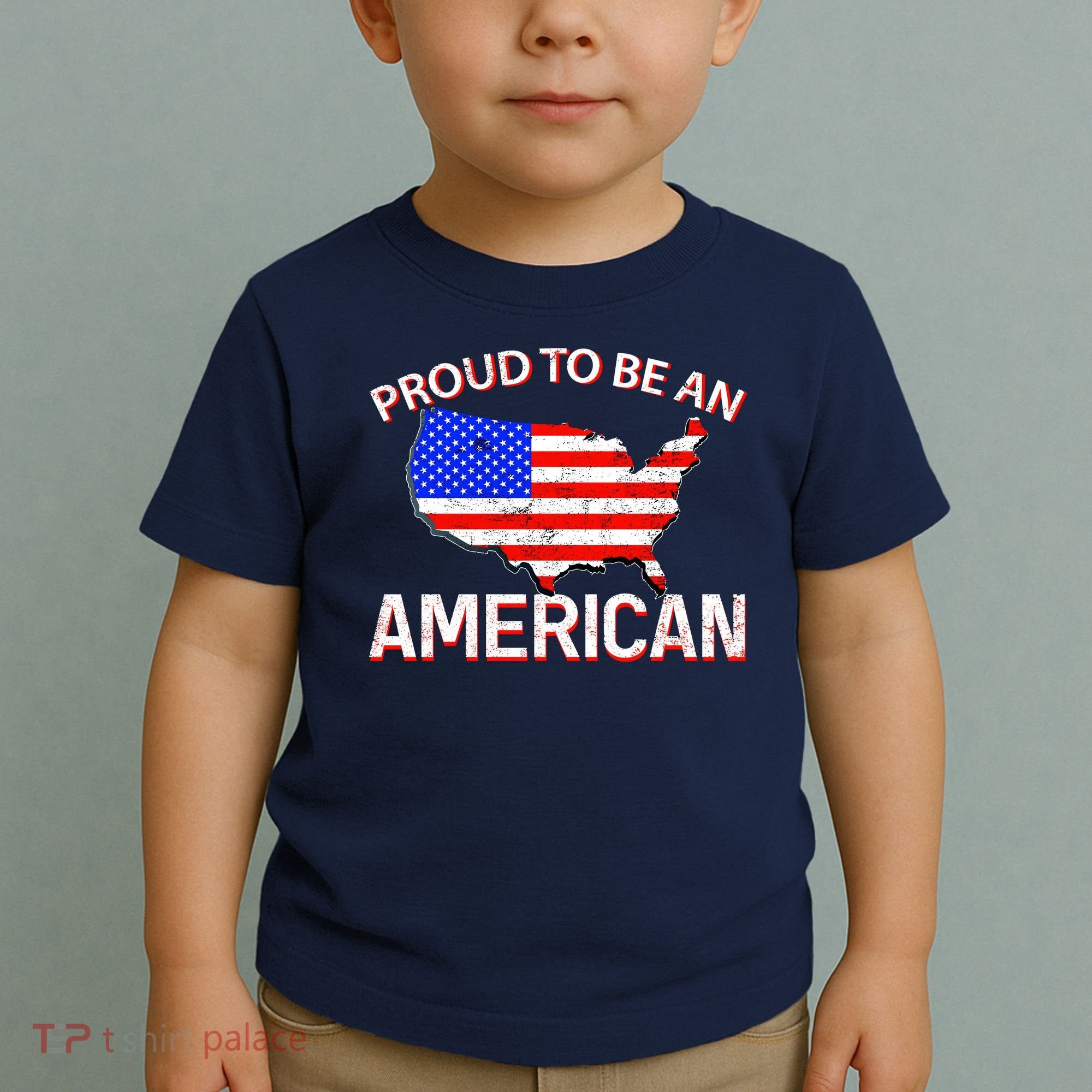 Proud To Be An American Toddler T-Shirt