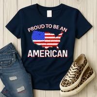 Proud To Be An American Women's T-Shirt thumb 3
