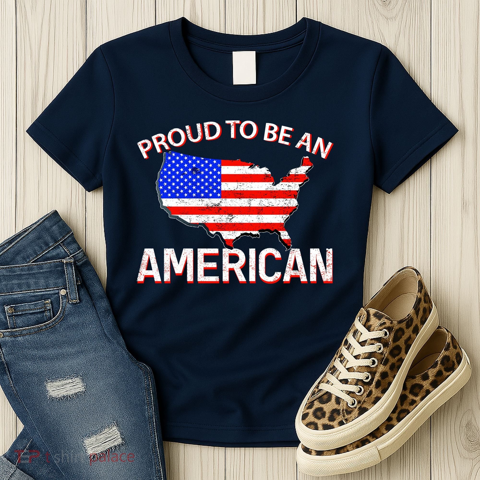 Proud To Be An American Women's T-Shirt