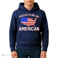 Proud To Be An American Kids Hoodie thumb 4