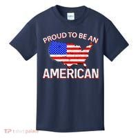 Proud To Be An American Kids T-Shirt thumb 0