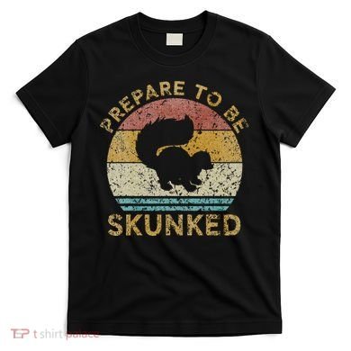 Prepare To Be Skunked Cribbage Lovers Vintage Cribbage Game T-Shirt