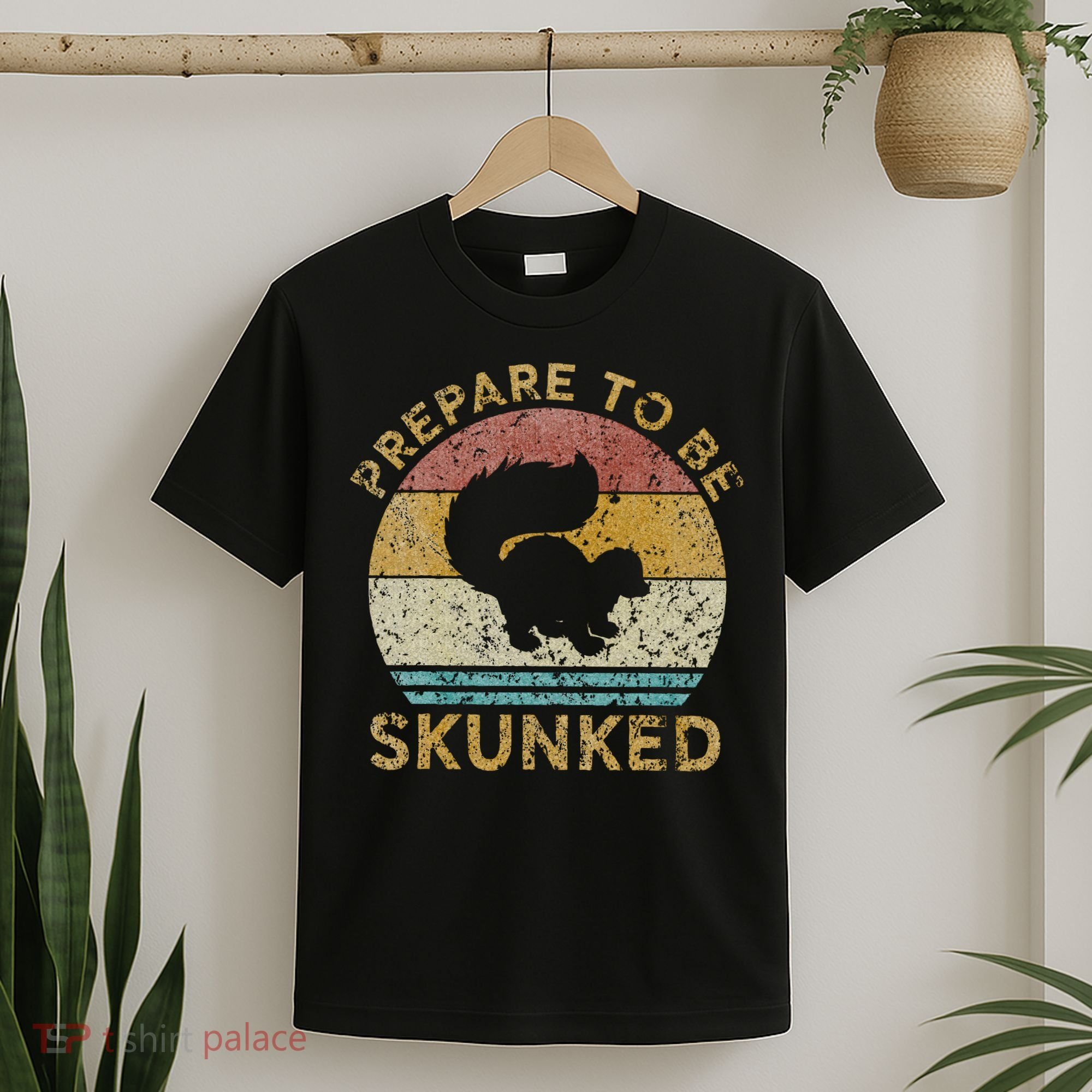 Prepare To Be Skunked Cribbage Lovers Vintage Cribbage Game T-Shirt