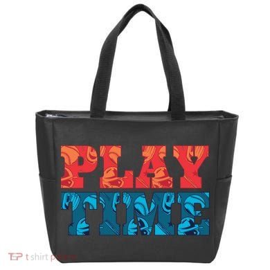 Play Time Baseball Tote Bag