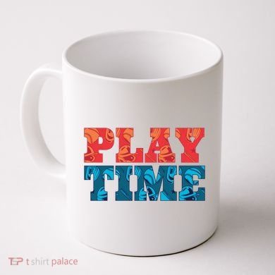 Play Time Baseball Coffee Mug