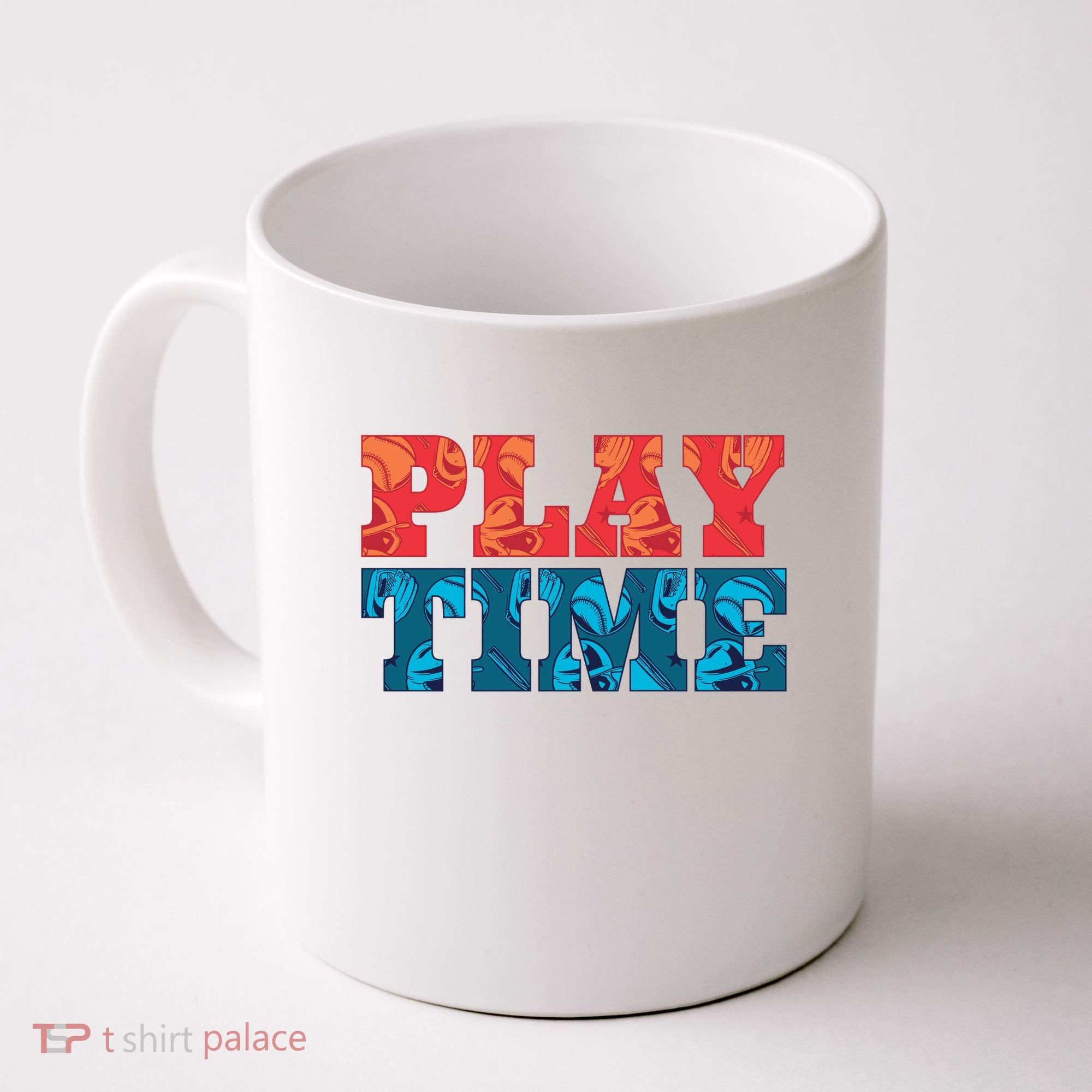 Play Time Baseball Coffee Mug