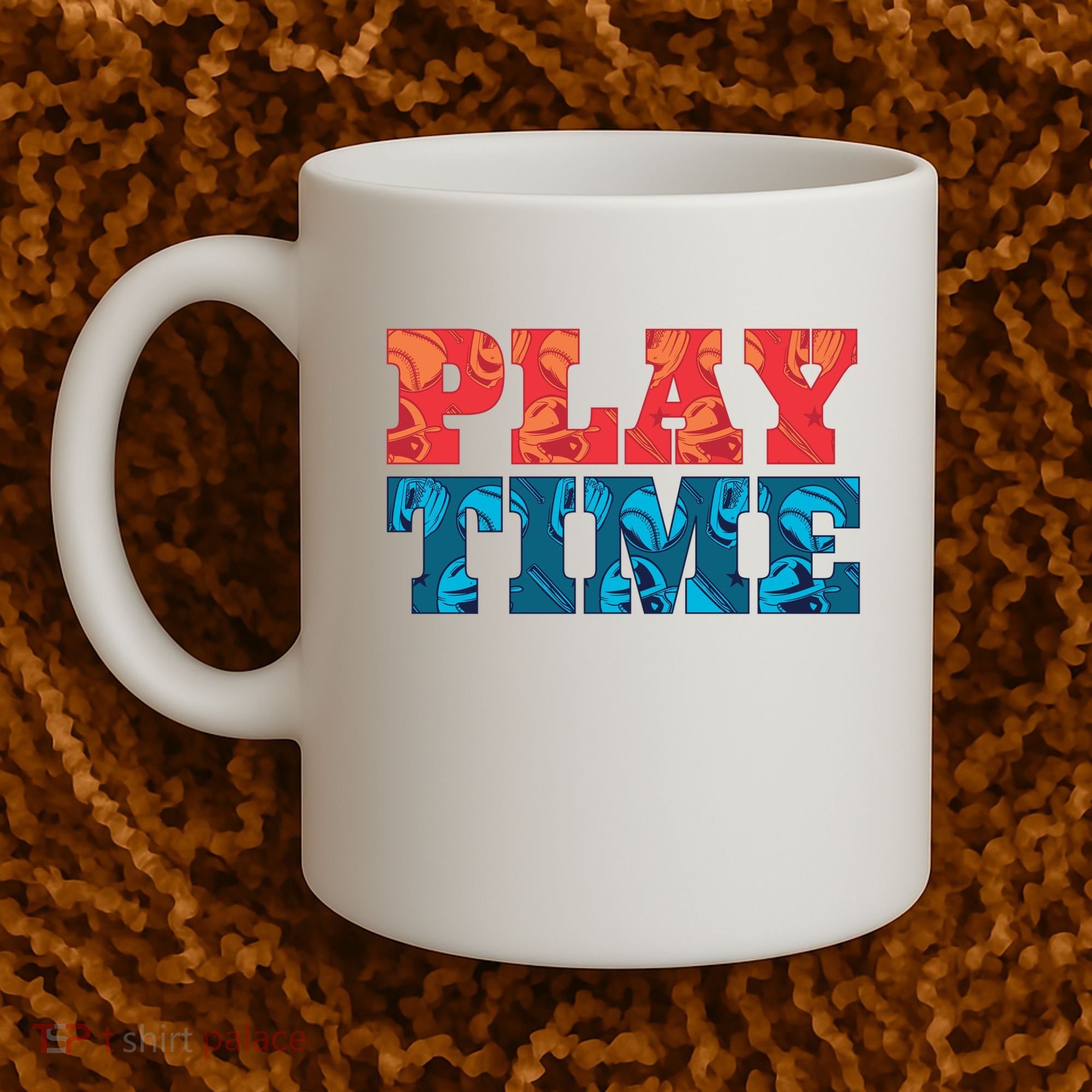 Play Time Baseball Coffee Mug