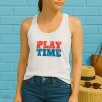 Play Time Baseball Women's Tank Top thumb 2