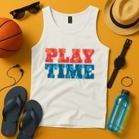Play Time Baseball Tank Top thumb 4
