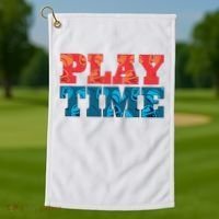 Play Time Baseball Golf Towel thumb 1