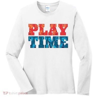 Play Time Baseball Women's Long Sleeve Shirt