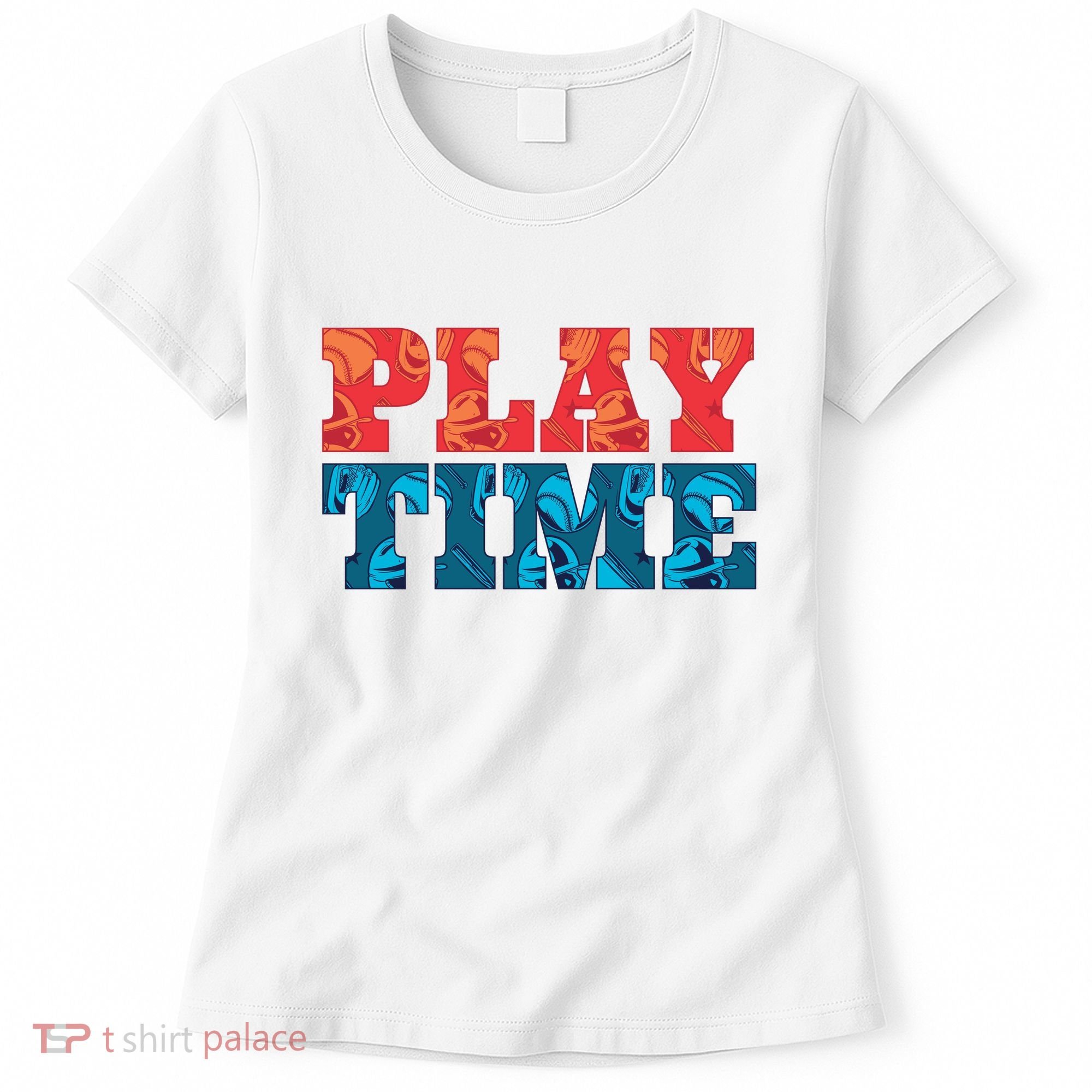 Play Time Baseball Women's T-Shirt
