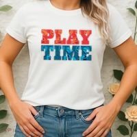 Play Time Baseball Women's T-Shirt thumb 2