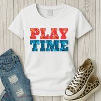 Play Time Baseball Women's T-Shirt thumb 3