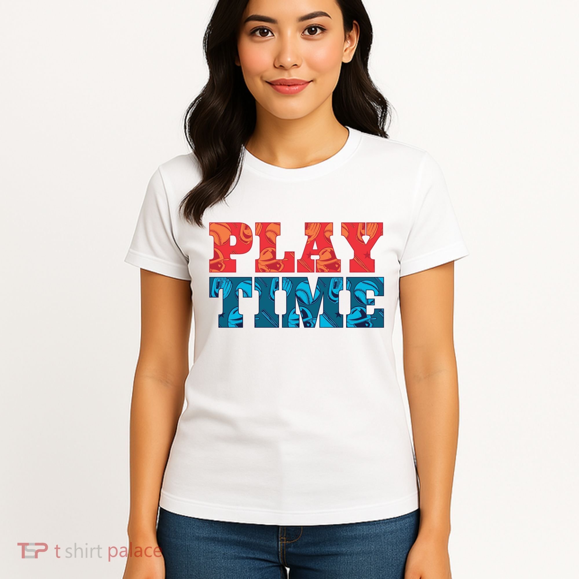 Play Time Baseball Women's T-Shirt
