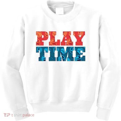 Play Time Baseball Kids Sweatshirt