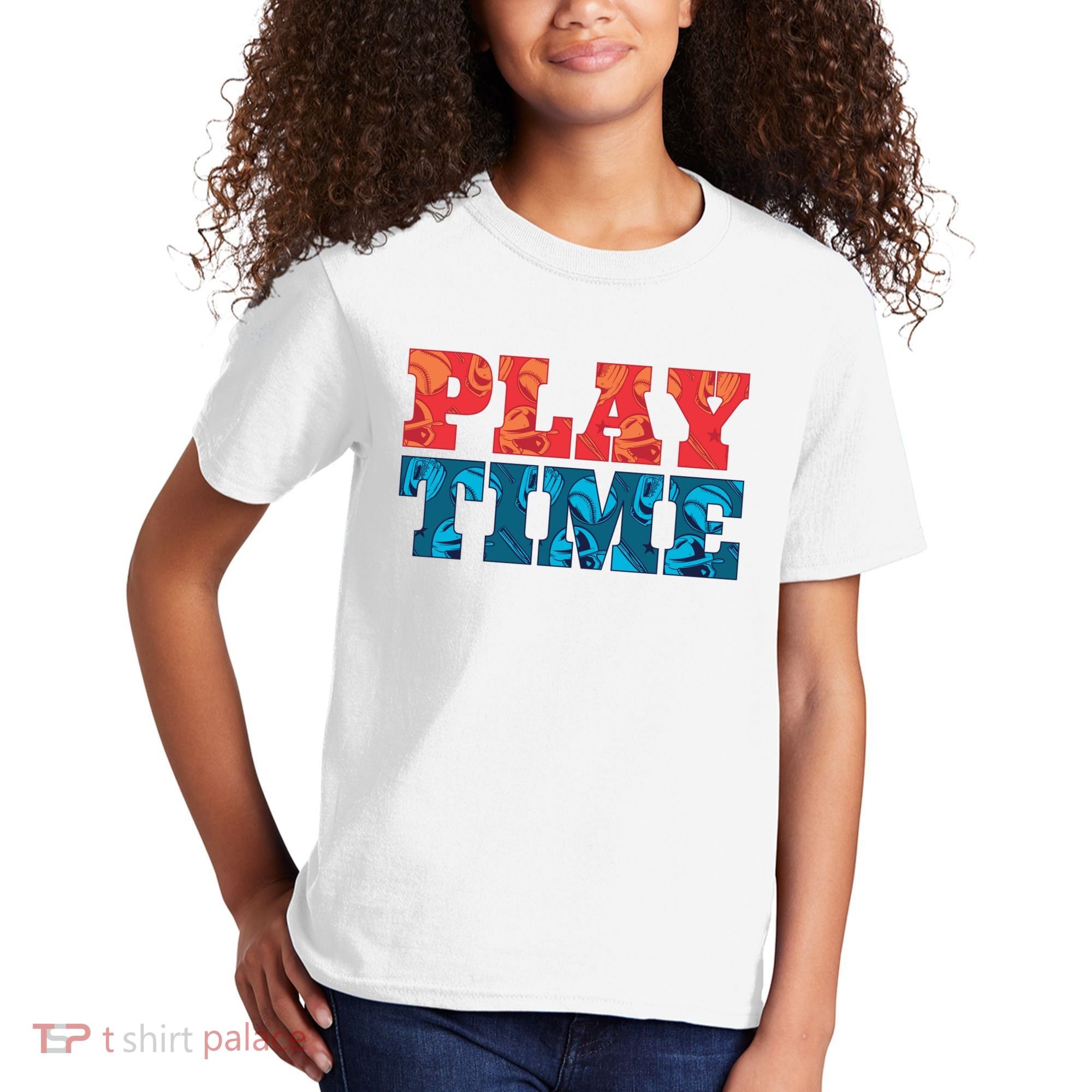Play Time Baseball Kids T-Shirt