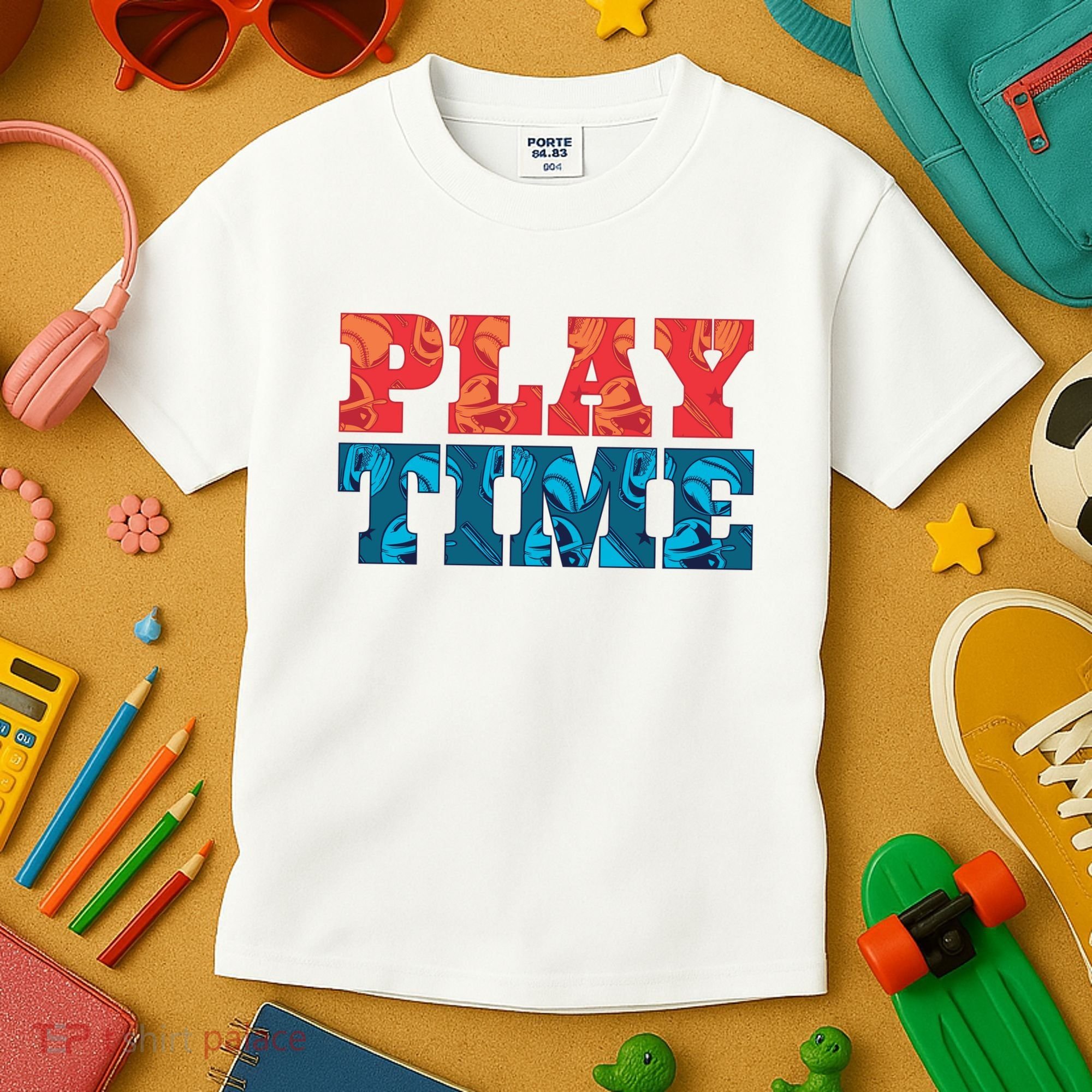 Play Time Baseball Kids T-Shirt