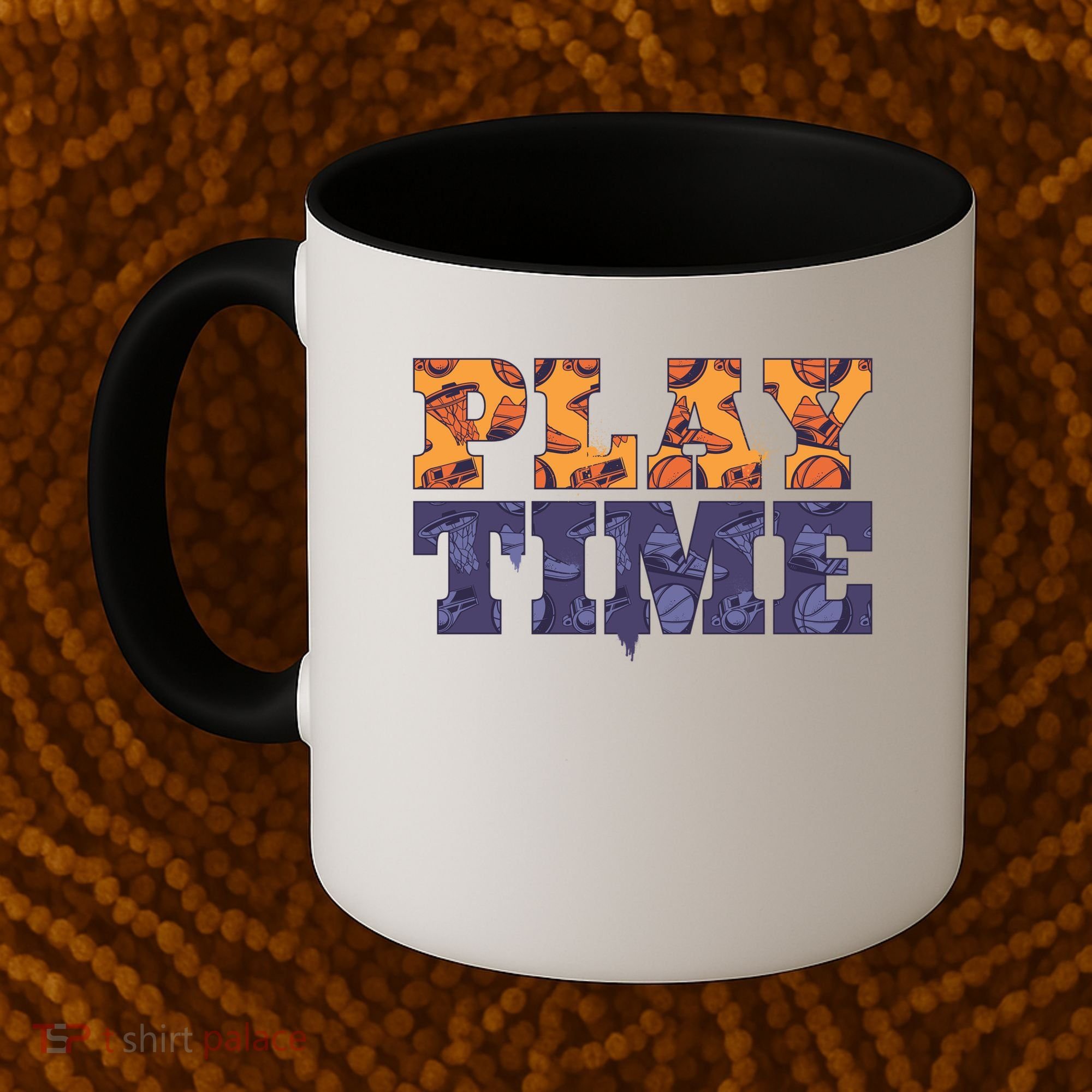 Play Time Basketball Coffee Mug