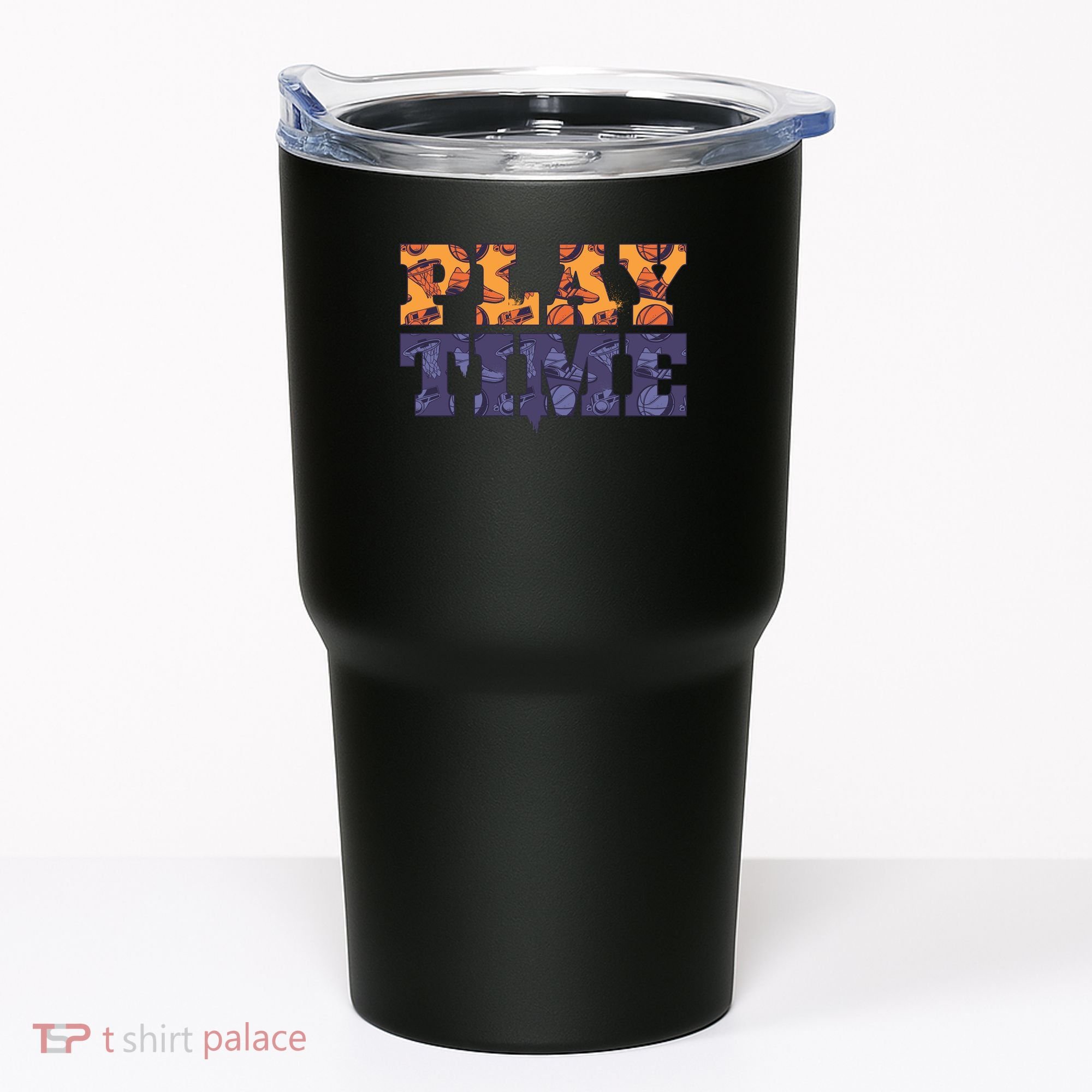 Play Time Basketball Tumbler