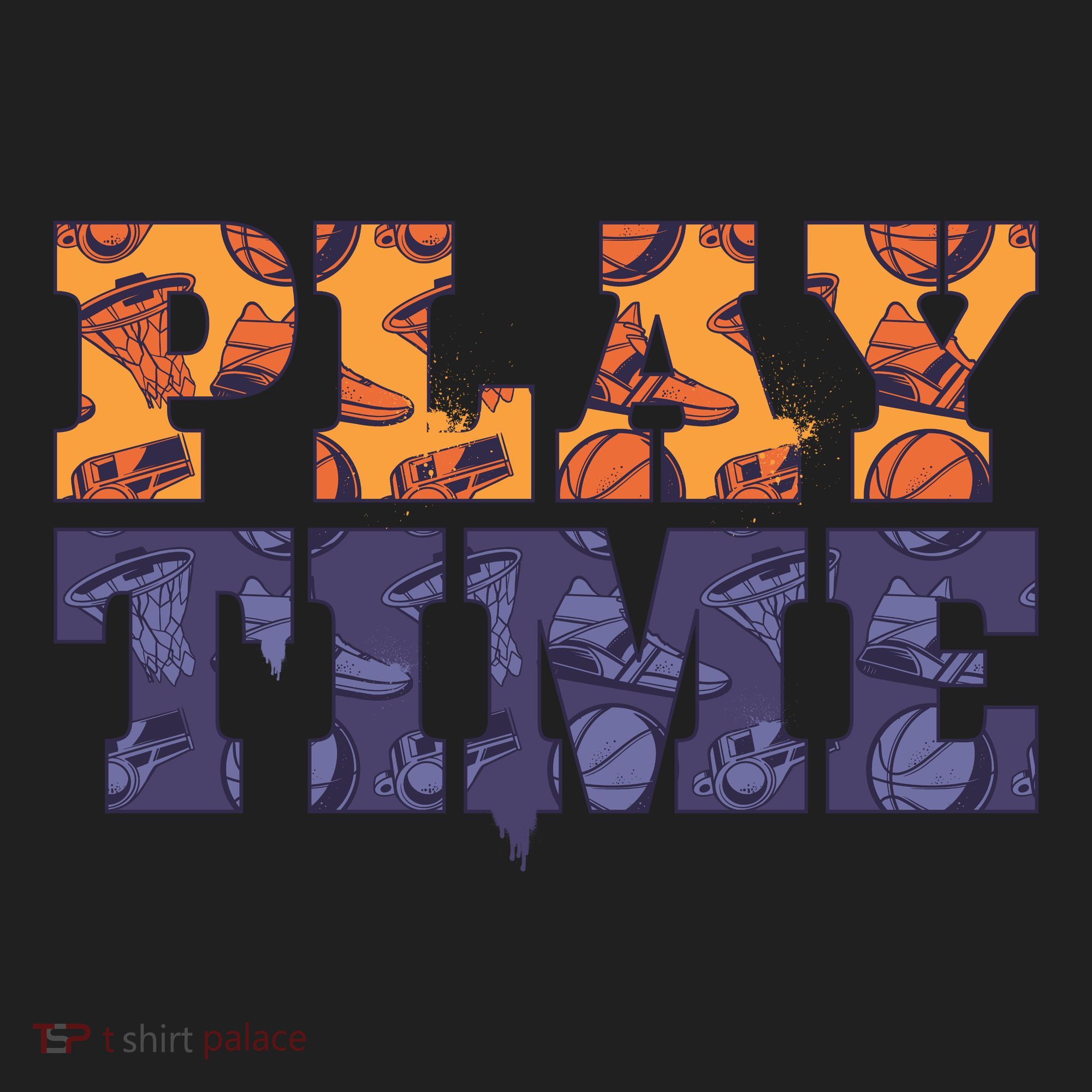 Play Time Basketball Tumbler