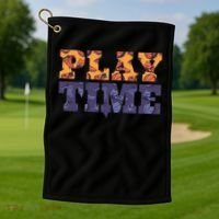 Play Time Basketball Golf Towel thumb 1