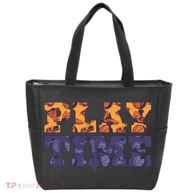 Play Time Basketball Tote Bag